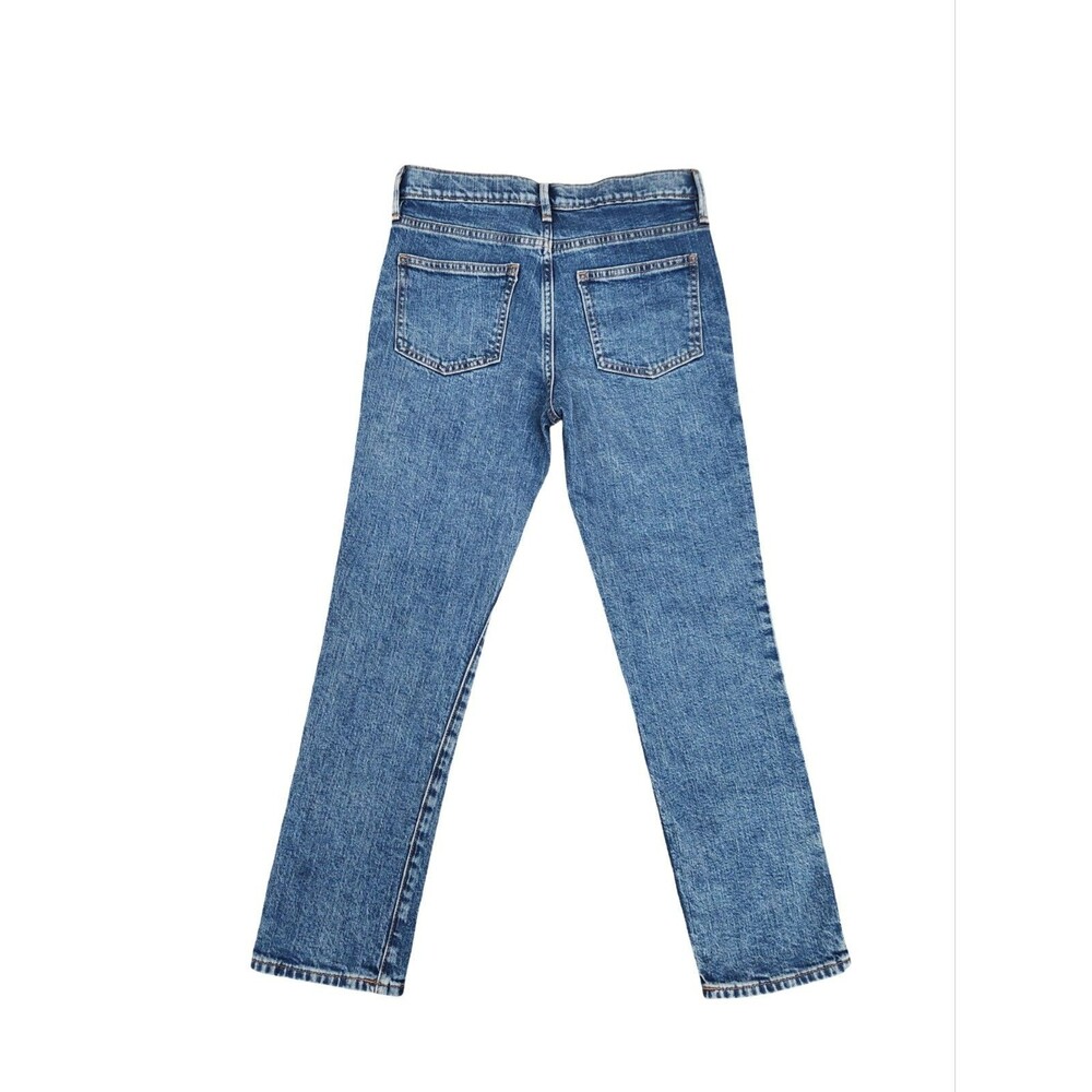 Crewcuts Girls 12 Straight Leg Jeans Adjustable Waist Medium Wash NWT - Picture 4 of 9